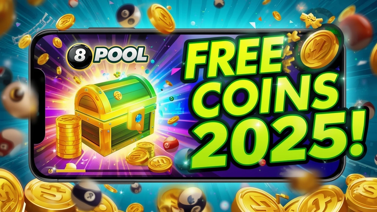🎱 8 Ball Pool Free Coins Generator 2025 – 100% Working & Legit Ways to Earn Coins
